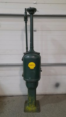 Lot 673 - 1923 PETROL PUMP ( fat lady )