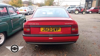 Lot 814 - 1992 VAUXHALL CAVALIER SRI