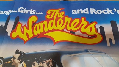 Lot 839 - THE WANDERERS ORIGINAL CINEMA POSTER