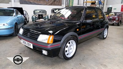 Lot 862 - 1990 PEUGEOT 205 GTI