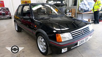 Lot 862 - 1990 PEUGEOT 205 GTI