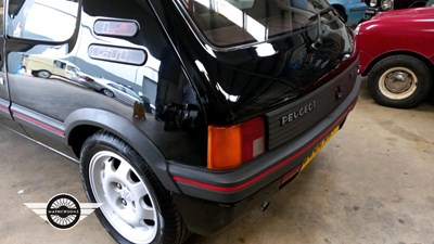 Lot 862 - 1990 PEUGEOT 205 GTI