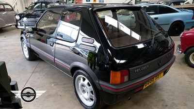 Lot 862 - 1990 PEUGEOT 205 GTI