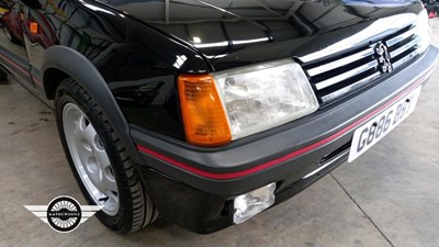 Lot 862 - 1990 PEUGEOT 205 GTI