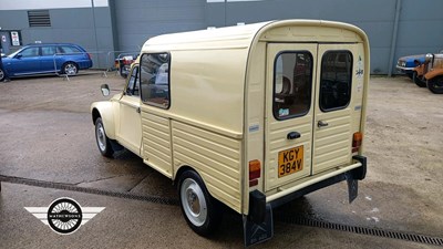 Lot 884 - 1979 CITROEN ACADIANE COMMERCIAL VAN