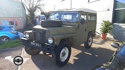 Lot 538 - 1971 LAND ROVER LIGHTWEIGHT / AIRPORTABLE S2A