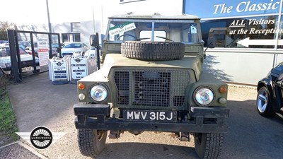 Lot 538 - 1971 LAND ROVER LIGHTWEIGHT / AIRPORTABLE S2A