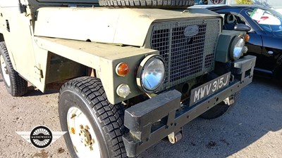 Lot 538 - 1971 LAND ROVER LIGHTWEIGHT / AIRPORTABLE S2A
