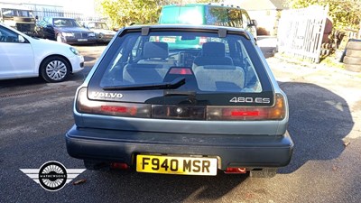 Lot 866 - 1988 VOLVO 480 ES