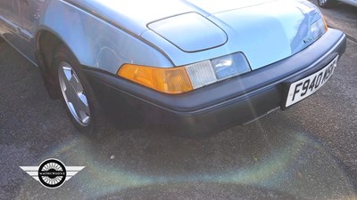 Lot 866 - 1988 VOLVO 480 ES