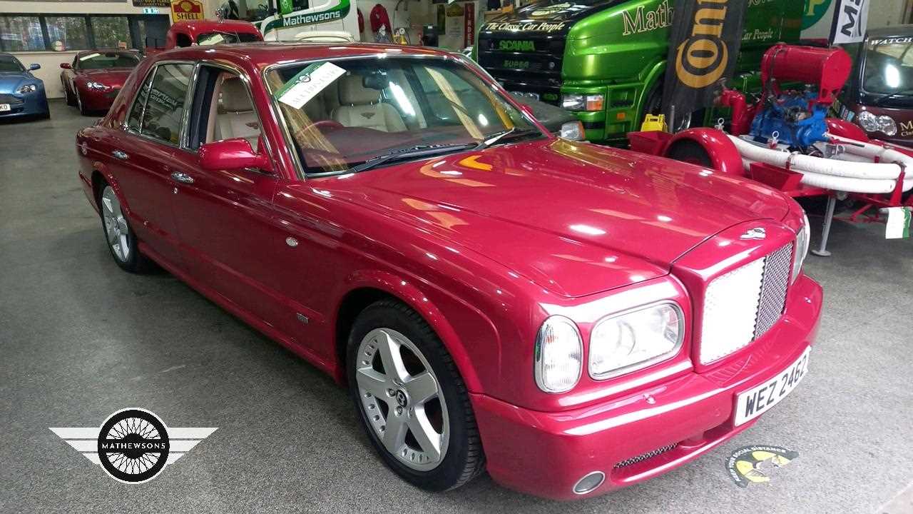 Lot 788 - 2002 BENTLEY ARNAGE