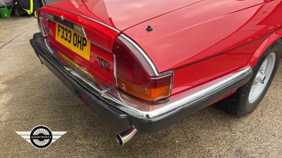 Lot 892 - 1988 JAGUAR XJ-S CONVERTIBLE AUTO