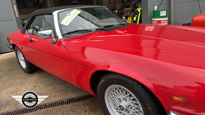 Lot 828 - 1988 JAGUAR XJ-S CONVERTIBLE AUTO