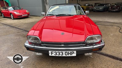 Lot 828 - 1988 JAGUAR XJ-S CONVERTIBLE AUTO