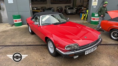 Lot 828 - 1988 JAGUAR XJ-S CONVERTIBLE AUTO