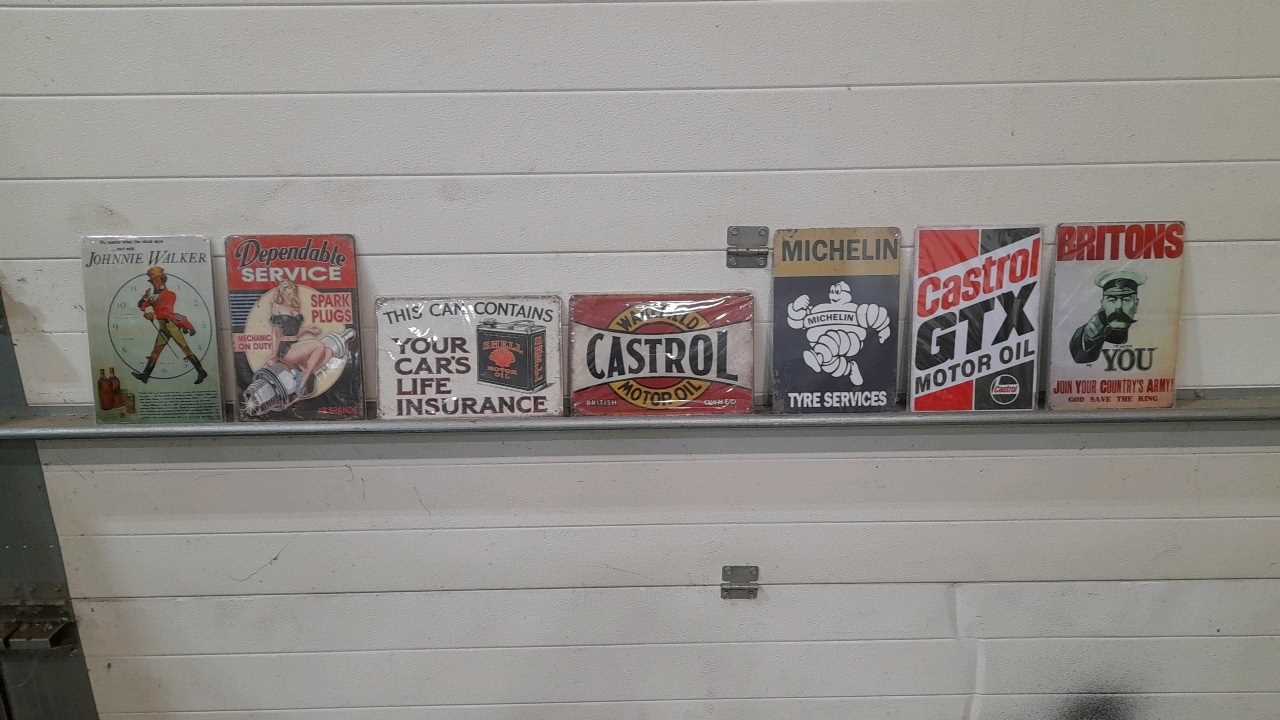 Lot 773 - SELECTION OF REPRO WALL FILLER SIGNS 12