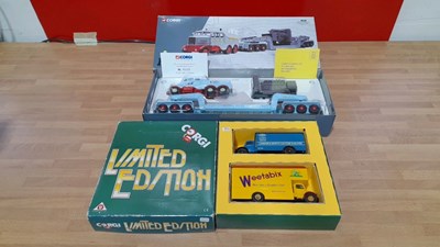 Lot 803 - LIMITED EDITION CORGI HEAVY HAULAGE MODEL NO 05205 / 7800