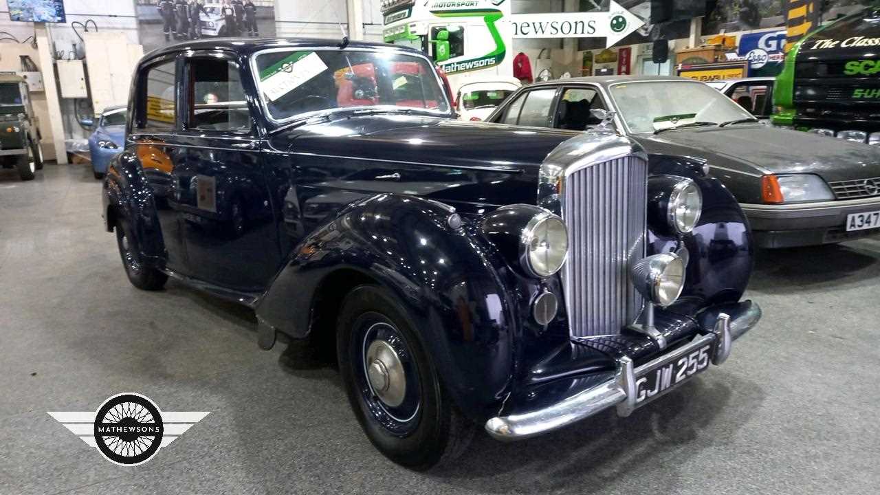 Lot 782 - 1948 BENTLEY MK VI