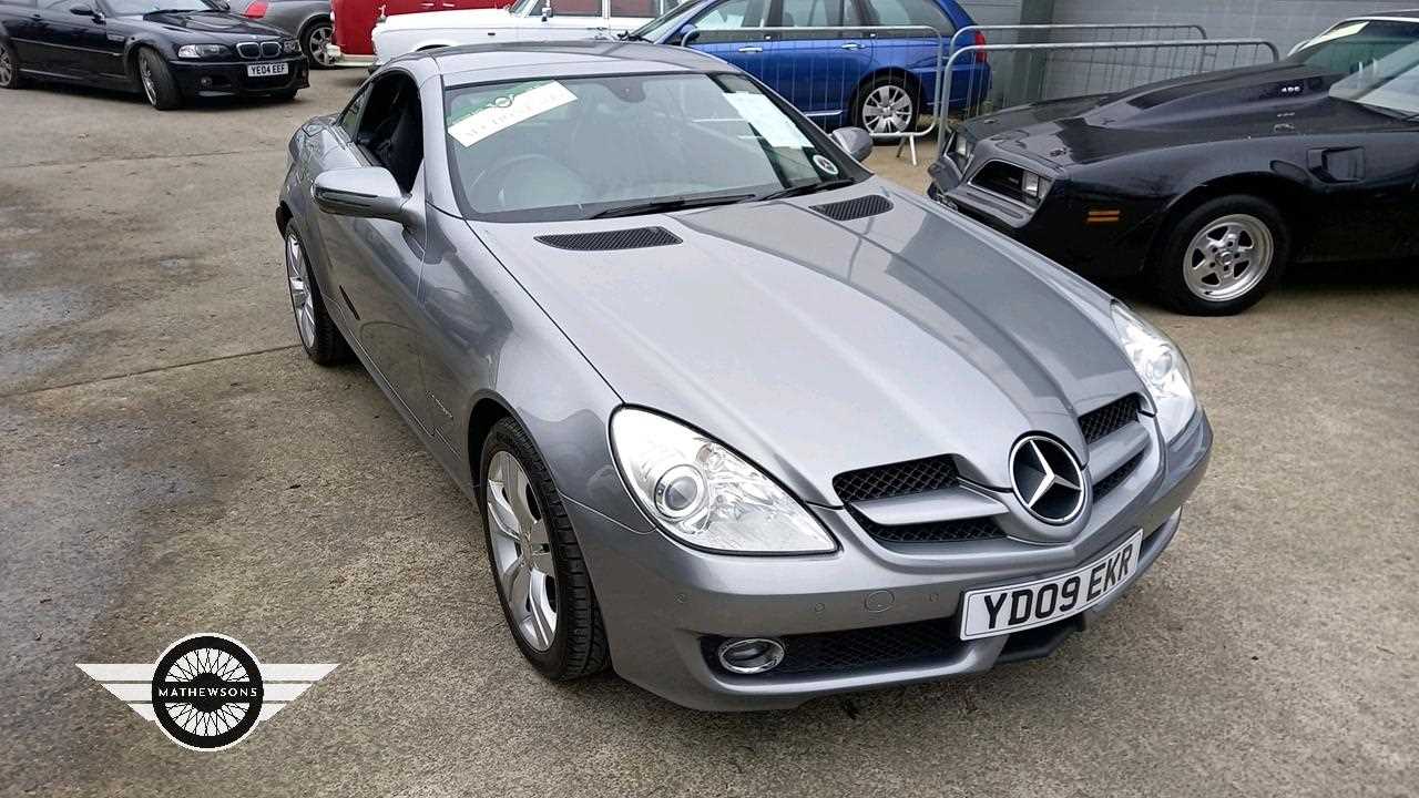 Lot 434 - 2009 MERCEDES SLK 200 KOMPRESSOR AUTO