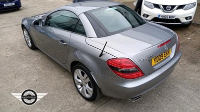 Lot 434 - 2009 MERCEDES SLK 200 KOMPRESSOR AUTO