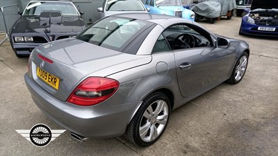 Lot 434 - 2009 MERCEDES SLK 200 KOMPRESSOR AUTO