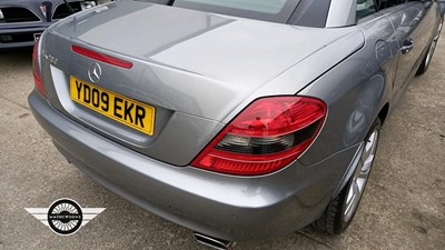 Lot 434 - 2009 MERCEDES SLK 200 KOMPRESSOR AUTO