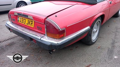 Lot 824 - 1986 JAGUAR XJS HE AUTO