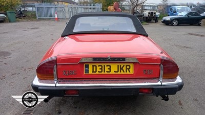 Lot 824 - 1986 JAGUAR XJS HE AUTO