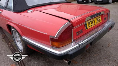 Lot 824 - 1986 JAGUAR XJS HE AUTO