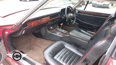 Lot 824 - 1986 JAGUAR XJS HE AUTO