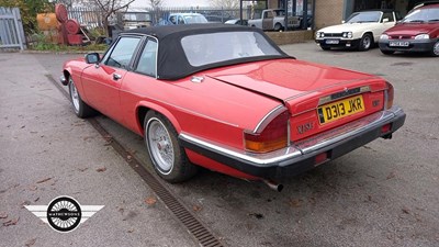 Lot 824 - 1986 JAGUAR XJS HE AUTO