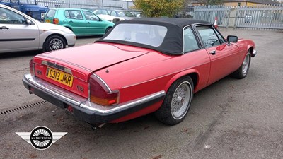 Lot 824 - 1986 JAGUAR XJS HE AUTO