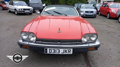 Lot 824 - 1986 JAGUAR XJS HE AUTO