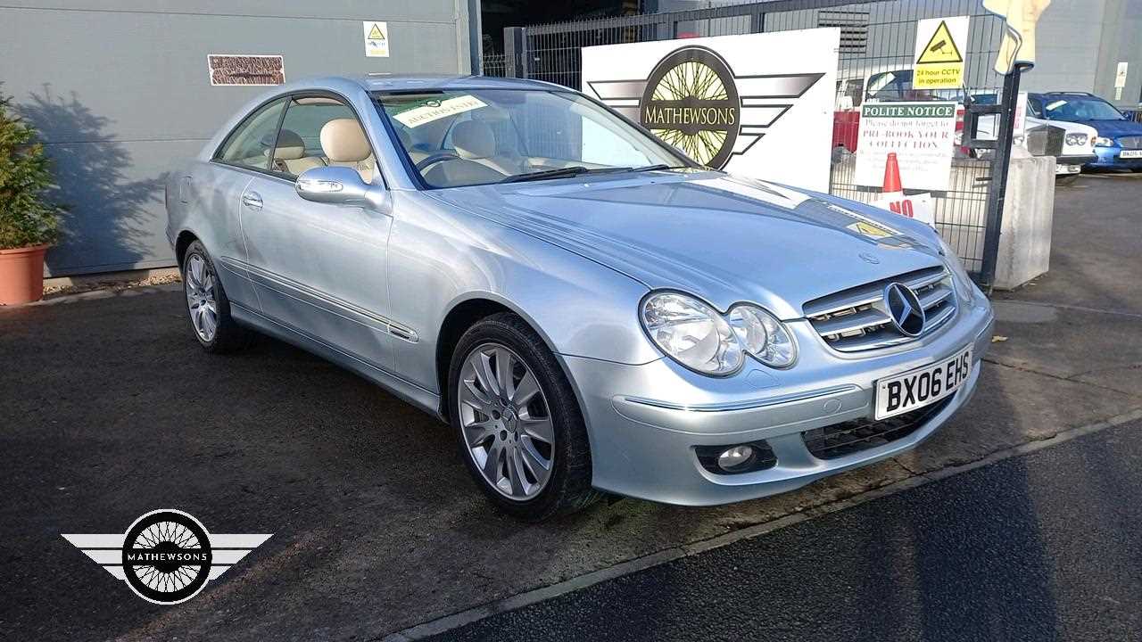 Lot 252 - 2006 MERCEDES CLK350 ELEGANCE AUTO