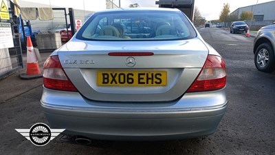 Lot 252 - 2006 MERCEDES CLK350 ELEGANCE AUTO