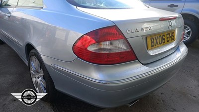 Lot 252 - 2006 MERCEDES CLK350 ELEGANCE AUTO