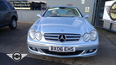 Lot 252 - 2006 MERCEDES CLK350 ELEGANCE AUTO