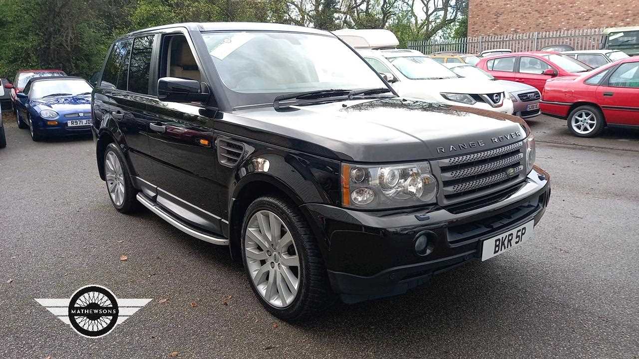 Lot 89 - 2006 LAND ROVER RANGE ROVER SPT TDV6 HSE A