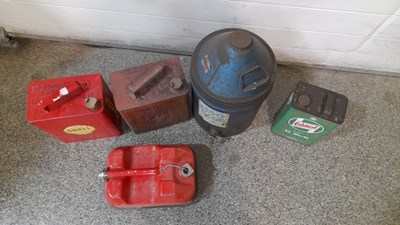Lot 321 - SELECTION OF PETROL & PARAFFIN CANS
