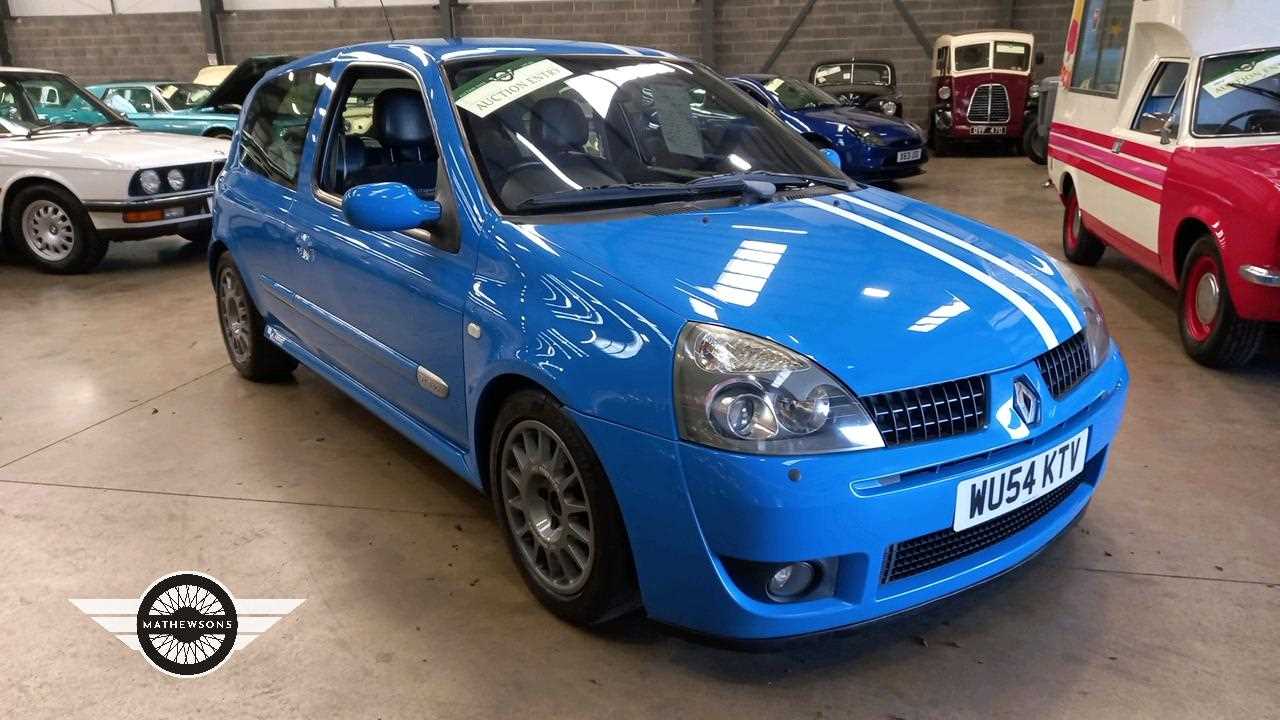 Lot 598 - 2004 RENAULT CLIO RENAULTSPORT 182 16V