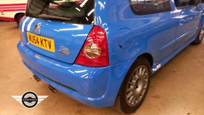 Lot 598 - 2004 RENAULT CLIO RENAULTSPORT 182 16V