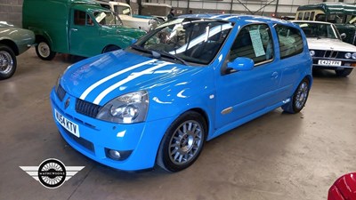 Lot 598 - 2004 RENAULT CLIO RENAULTSPORT 182 16V