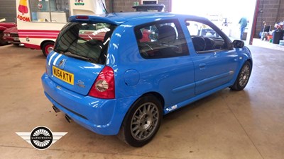 Lot 598 - 2004 RENAULT CLIO RENAULTSPORT 182 16V