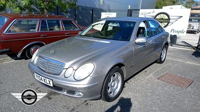 Lot 348 - 2004 MERCEDES E270 CDI CLASSIC AUTO