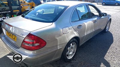 Lot 448 - 2004 MERCEDES E270 CDI CLASSIC AUTO