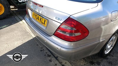 Lot 348 - 2004 MERCEDES E270 CDI CLASSIC AUTO