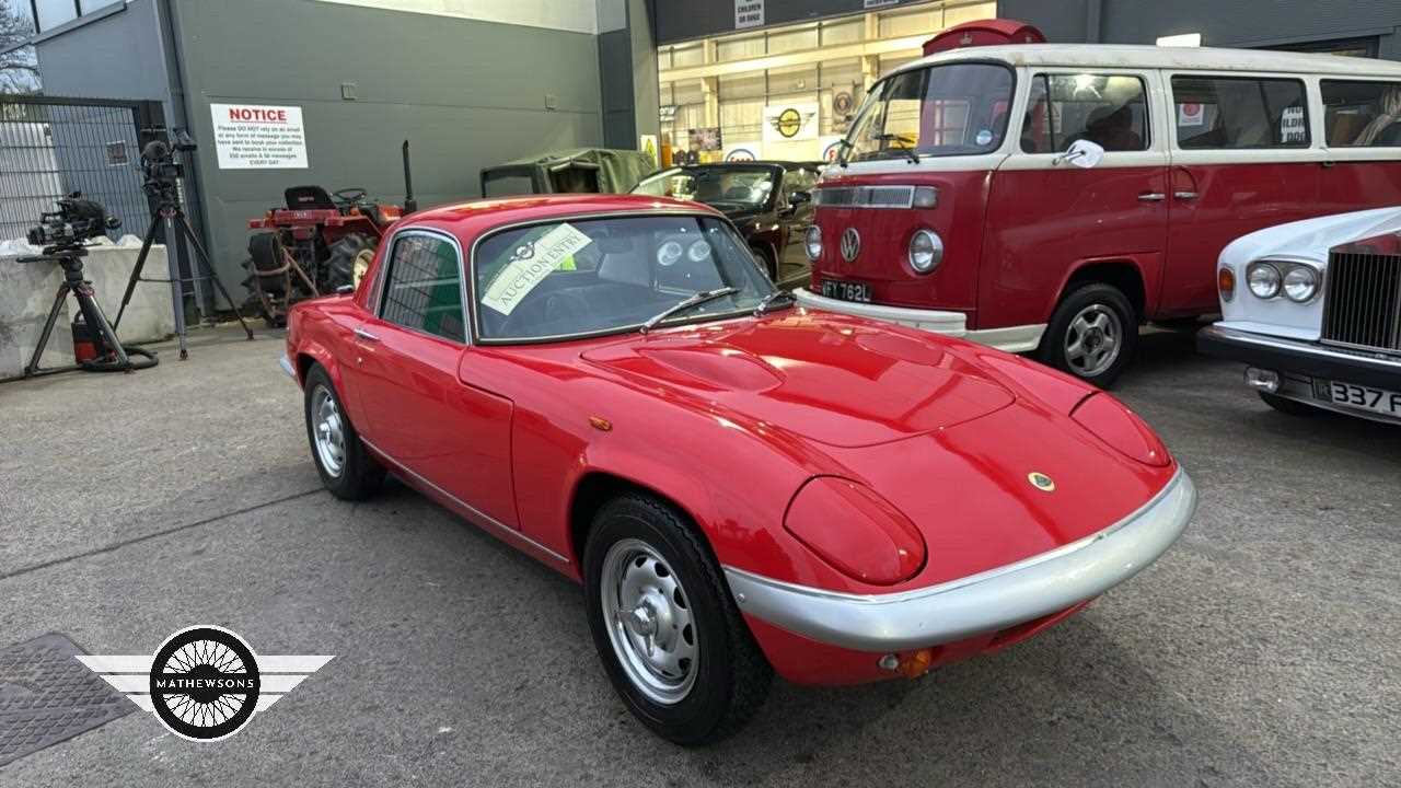 Lot 488 - 1969 LOTUS ELAN S4SE