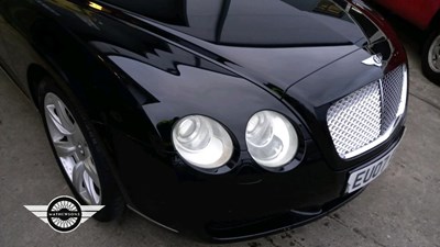 Lot 796 - 2007 BENTLEY CONTINENTAL GTC AUTO