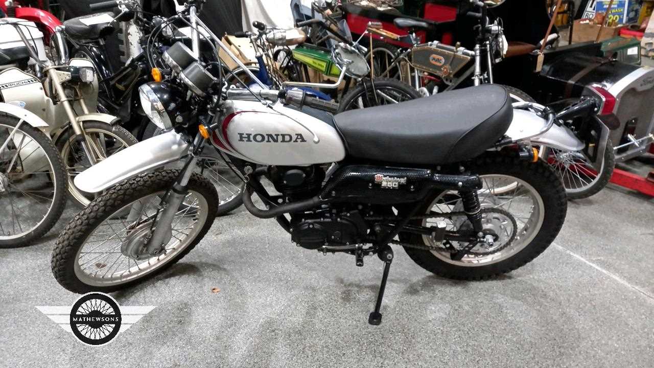 Lot 110 - 1973 HONDA XL250