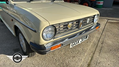 Lot 325 - 1980 AUSTIN MORRIS MAXI 2 1750 L